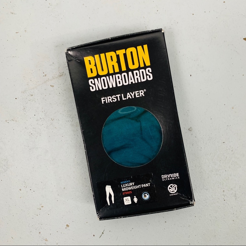 Burton Snowboard New in Box Thermal Leggings